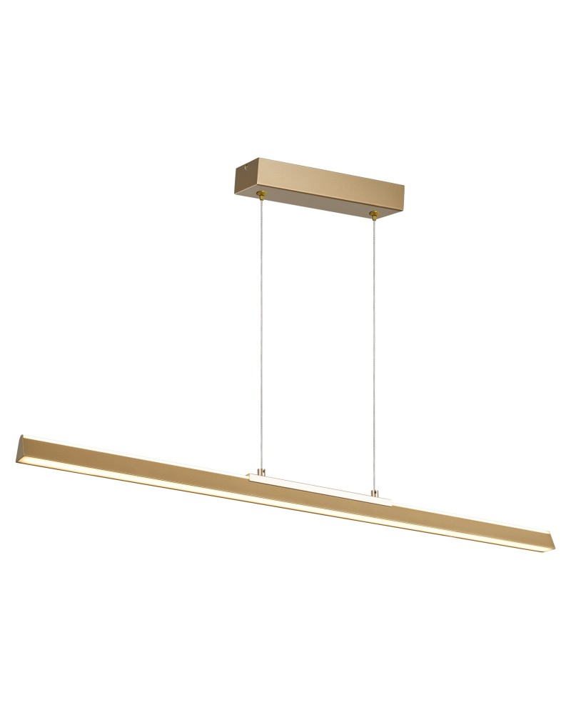 LINEAL * LÁMPARA LED 54W - PINTURA ORO